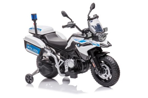 Motor Na Akumulator Policyjny JT5002B Biały Motor Na Akumulator Policyjny JT5002B Biały