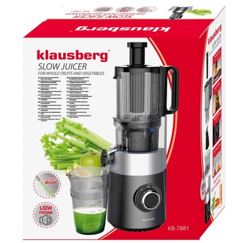SOKOWIRÓWKA WYCISKARKA WOLNOOBROTOWA PIONOWA KLAUSBERG KB-7881 SOKOWIRÓWKA WYCISKARKA WOLNOOBROTOWA PIONOWA KLAUSBERG KB-7881