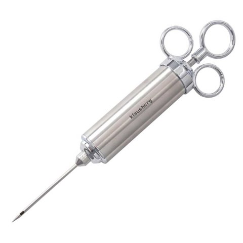 STALOWA NASTRZYKIWARKA 60ml DO PEKLOWANIA MIĘSA KLAUSBERG KB-7842 STALOWA NASTRZYKIWARKA 60ml DO PEKLOWANIA MIĘSA KLAUSBERG KB-7842