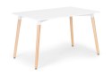 Stół stolik prostokątny 120x80 cm nowoczesny do jadalni salonu kuchni ModernHome