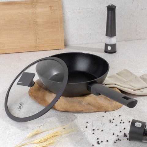 GŁĘBOKA PATELNIA TYTANOWA 24cm BERLINGER HAUS BH-8122 ANTRACIT GŁĘBOKA PATELNIA TYTANOWA 24cm BERLINGER HAUS BH-8122 ANTRACIT