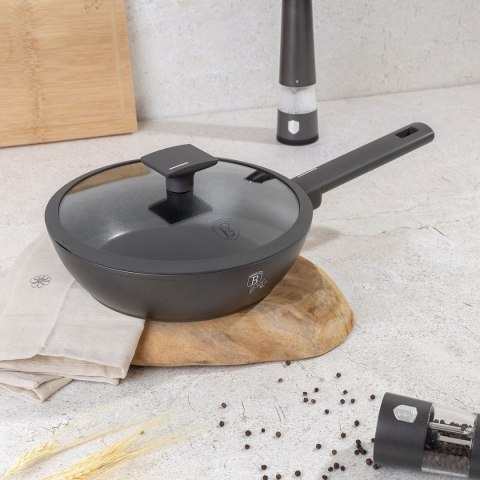 GŁĘBOKA PATELNIA TYTANOWA 24cm BERLINGER HAUS BH-8122 ANTRACIT GŁĘBOKA PATELNIA TYTANOWA 24cm BERLINGER HAUS BH-8122 ANTRACIT