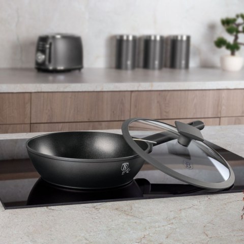 GŁĘBOKA PATELNIA TYTANOWA 24cm BERLINGER HAUS BH-8122 ANTRACIT GŁĘBOKA PATELNIA TYTANOWA 24cm BERLINGER HAUS BH-8122 ANTRACIT