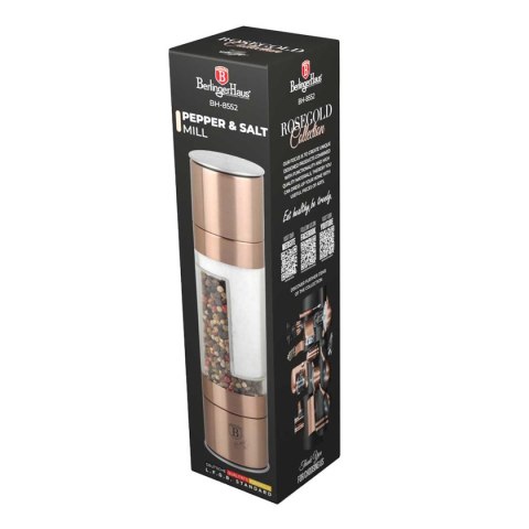 MŁYNEK DO PIEPRZU I SOLI BERLINGER HAUS BH-8552 ROSE GOLD MŁYNEK DO PIEPRZU I SOLI BERLINGER HAUS BH-8552 ROSE GOLD