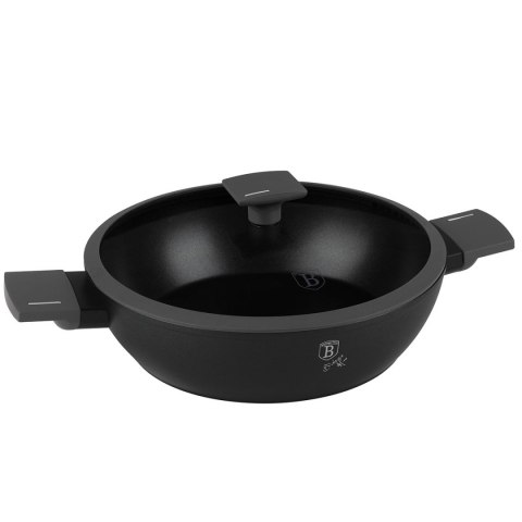 PŁASKI GARNEK TYTANOWY Z POKRYWĄ 28cm BERLINGER HAUS BH-8128 ANTRACIT PŁASKI GARNEK TYTANOWY Z POKRYWĄ 28cm BERLINGER HAUS BH-8128 ANTRACIT