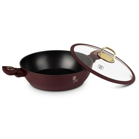 PŁASKI GARNEK TYTANOWY Z POKRYWĄ 30cm BERLINGER HAUS BH-8039 LEONARDO PŁASKI GARNEK TYTANOWY Z POKRYWĄ 30cm BERLINGER HAUS BH-8039 LEONARDO