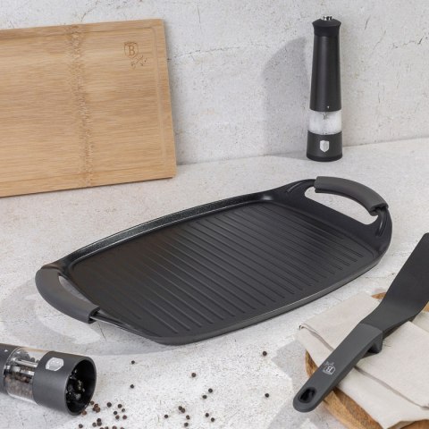 PŁYTA GRILLOWA TYTANOWA 47cm BERLINGER HAUS BH-8137 ANTRACIT PŁYTA GRILLOWA TYTANOWA 47cm BERLINGER HAUS BH-8137 ANTRACIT
