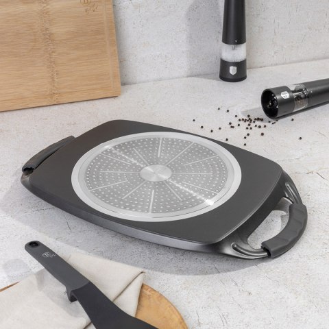PŁYTA GRILLOWA TYTANOWA 47cm BERLINGER HAUS BH-8137 ANTRACIT PŁYTA GRILLOWA TYTANOWA 47cm BERLINGER HAUS BH-8137 ANTRACIT