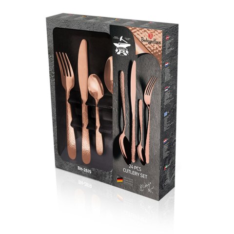SZTUĆCE 24 ELEM. BERLINGER HAUS BH-2619 ROSE GOLD SZTUĆCE 24 ELEM. BERLINGER HAUS BH-2619 ROSE GOLD