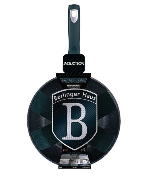 WOK GRANITOWY 28cm BERLINGER HAUS AQUAMARINE BH-1875 WOK GRANITOWY 28cm BERLINGER HAUS AQUAMARINE BH-1875