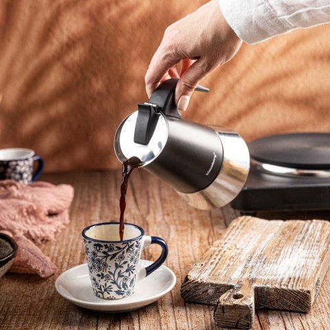 KAWIARKA ZAPARZACZ DO KAWY 200ml KLAUSBERG KB-7844 INDUKCJA KAWIARKA ZAPARZACZ DO KAWY 200ml KLAUSBERG KB-7844 INDUKCJA