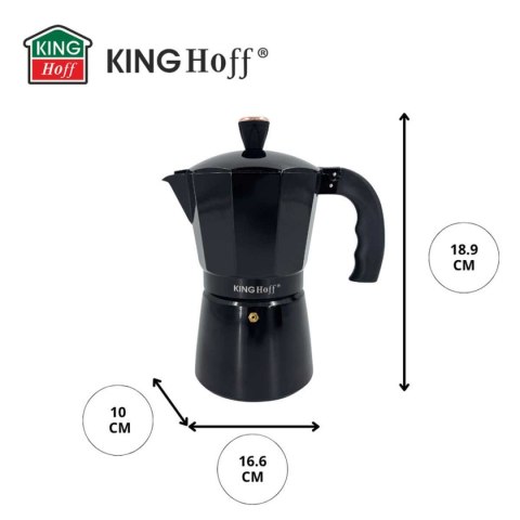 KAWIARKA ZAPARZACZ DO KAWY 300ml KINGHOFF KH-1883 INDUKCJA KAWIARKA ZAPARZACZ DO KAWY 300ml KINGHOFF KH-1883 INDUKCJA
