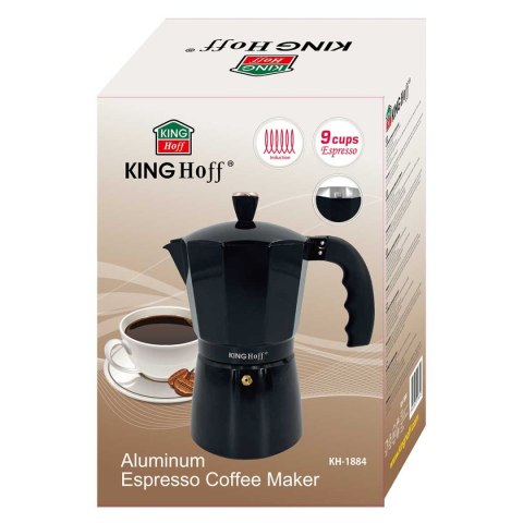 KAWIARKA ZAPARZACZ DO KAWY 450ml KINGHOFF KH-1884 INDUKCJA KAWIARKA ZAPARZACZ DO KAWY 450ml KINGHOFF KH-1884 INDUKCJA