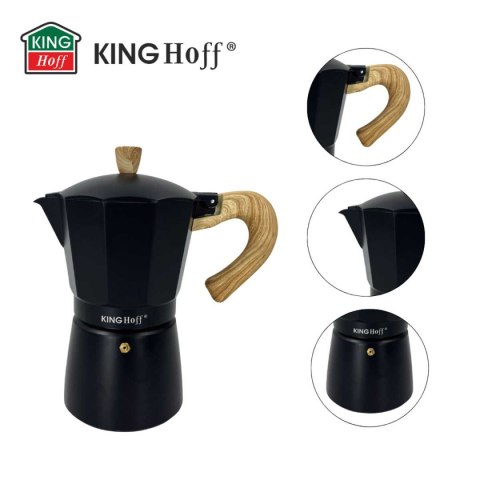 KAWIARKA ZAPARZACZ DO KAWY 450ml KINGHOFF KH-1887 INDUKCJA KAWIARKA ZAPARZACZ DO KAWY 450ml KINGHOFF KH-1887 INDUKCJA