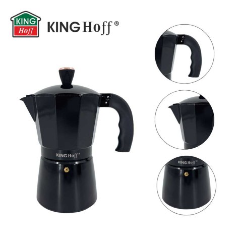 KAWIARKA ZAPARZACZ DO KAWY 600ml KINGHOFF KH-1885 INDUKCJA KAWIARKA ZAPARZACZ DO KAWY 600ml KINGHOFF KH-1885 INDUKCJA