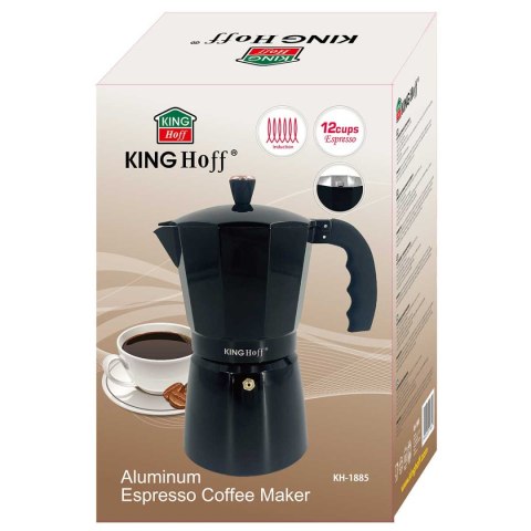 KAWIARKA ZAPARZACZ DO KAWY 600ml KINGHOFF KH-1885 INDUKCJA KAWIARKA ZAPARZACZ DO KAWY 600ml KINGHOFF KH-1885 INDUKCJA
