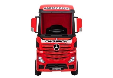 Auto na Akumulator Mercedes Actros Czerwone Auto na Akumulator Mercedes Actros Czerwone