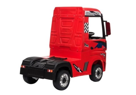 Auto na Akumulator Mercedes Actros Czerwony Lakierowany MP4 Auto na Akumulator Mercedes Actros Czerwony Lakierowany MP4