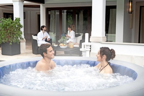 Dmuchane Spa Santorini 7 osobowe 216 x 216 x 80 cm Bestway 6001T Dmuchane Spa Santorini 7 osobowe 216 x 216 x 80 cm Bestway 6001T