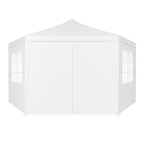 Namiot pawilon ogrodowy handlowy 2x2x2 m z oknami biały MultiGarden Namiot pawilon ogrodowy handlowy 2x2x2 m z oknami biały MultiGarden