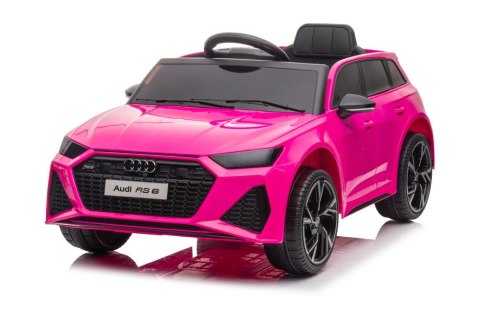 Pojazd na Akumulator Audi RS6 BRD-2118 Różowy Pojazd na Akumulator Audi RS6 BRD-2118 Różowy
