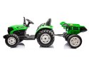 Traktor Na Akumulator HC-306 Z Przyczepą Jasno Zielony 24V