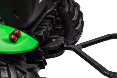 Traktor Na Akumulator HC-306 Z Przyczepą Jasno Zielony 24V Traktor Na Akumulator HC-306 Z Przyczepą Jasno Zielony 24V