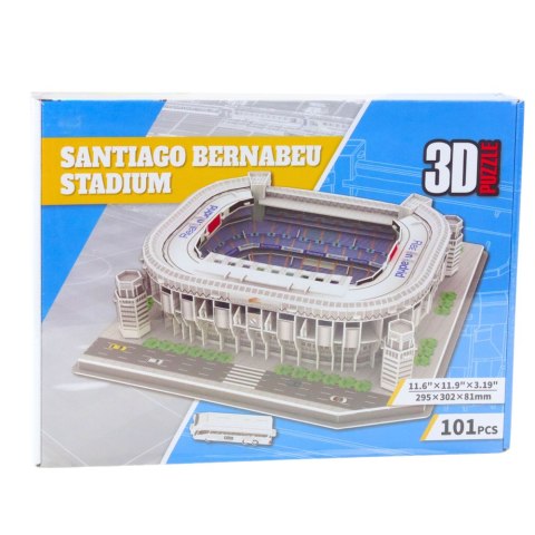 Puzzle 3D Stadion Piłkarski Santaigo Bernabeu Real Madryt 101el Puzzle 3D Stadion Piłkarski Santaigo Bernabeu Real Madryt 101el