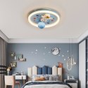 Lampa LED sufitowa plafon do pokoju dziecięcego ściemniana LUMELA + pilot astronauta