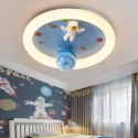 Lampa LED sufitowa plafon do pokoju dziecięcego ściemniana LUMELA + pilot astronauta