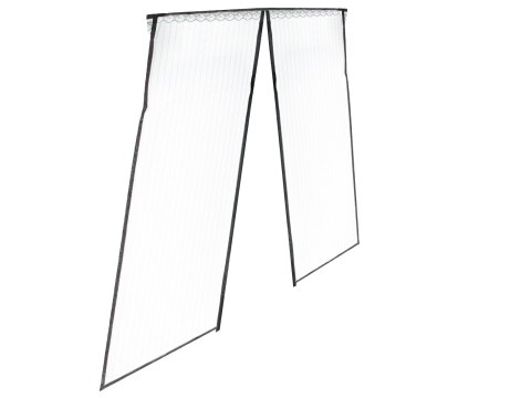 Moskitiera siatka magnetyczna na drzwi 160x230cm CZARNA Moskitiera siatka magnetyczna na drzwi 160x230cm CZARNA