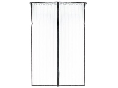 Moskitiera siatka magnetyczna na drzwi 160x230cm CZARNA Moskitiera siatka magnetyczna na drzwi 160x230cm CZARNA