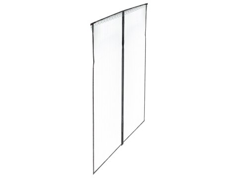Moskitiera siatka magnetyczna na drzwi 160x230cm CZARNA Moskitiera siatka magnetyczna na drzwi 160x230cm CZARNA