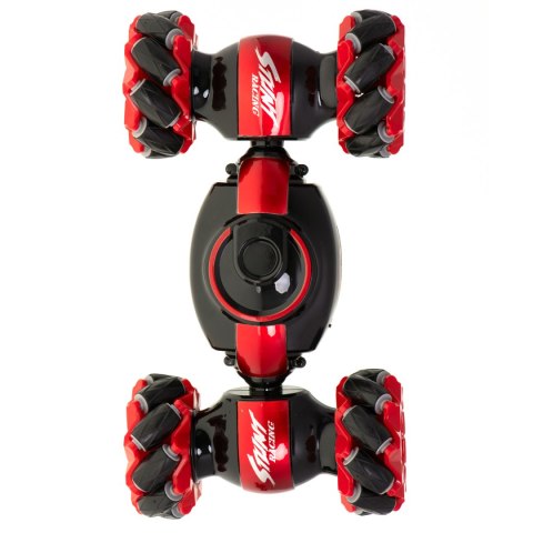 Samochód zdalnie sterowany na pilota RC Speed Pioneer Stunt Car 360 czerwony Samochód zdalnie sterowany na pilota RC Speed Pioneer Stunt Car 360 czerwony