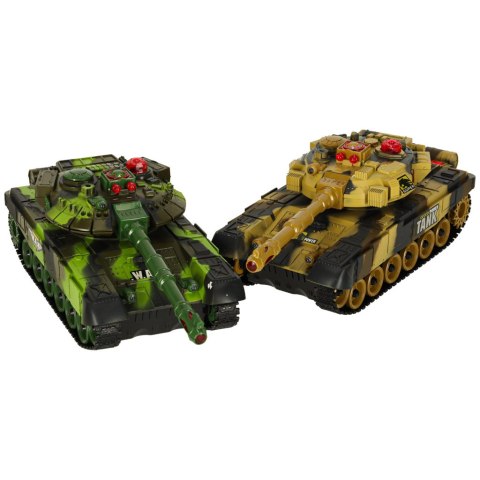 Czołgi zdalnie sterowane na pilota RC War Tank 9993 2,4GHz zestaw 2 sztuk Czołgi zdalnie sterowane na pilota RC War Tank 9993 2,4GHz zestaw 2 sztuk