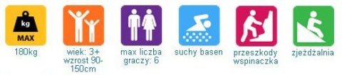 Zamek Fantastycznej Rozrywki 13w1 Dmuchaniec Zamek Dmuchany HappyHop Zjeżdzalnia Trampolina Zamek Fantastycznej Rozrywki 13w1 Dmuchaniec Zamek Dmuchany HappyHop Zjeżdzalnia Trampolina