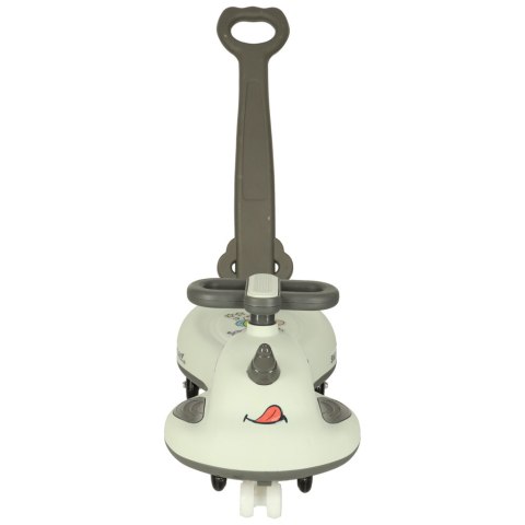 Jeździk grawitacyjny LED Swing FIX S1 skuter z rączką szary max 65kg Jeździk grawitacyjny LED Swing FIX S1 skuter z rączką szary max 65kg