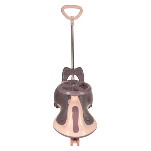 Jeździk grawitacyjny LED Swing FIX S2 skuter z rączką fioletowy max 100kg Jeździk grawitacyjny LED Swing FIX S2 skuter z rączką fioletowy max 100kg