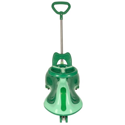 Jeździk grawitacyjny LED Swing FIX S2 skuter z rączką zielony max 100kg Jeździk grawitacyjny LED Swing FIX S2 skuter z rączką zielony max 100kg