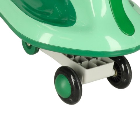 Jeździk grawitacyjny LED Swing FIX S2 skuter z rączką zielony max 100kg Jeździk grawitacyjny LED Swing FIX S2 skuter z rączką zielony max 100kg