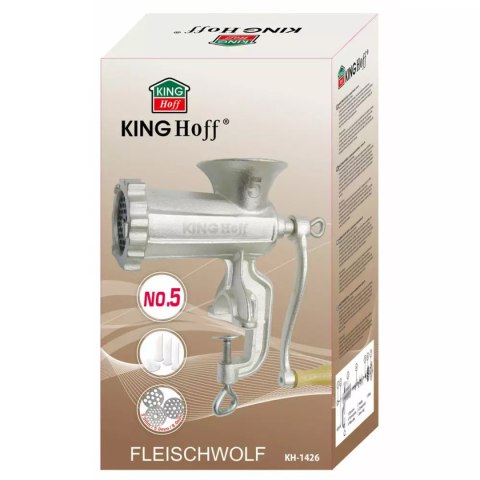 ŻELIWNA MASZYNKA #5 DO MIELENIA MIĘSA KINGHOFF KH-1426 ŻELIWNA MASZYNKA #5 DO MIELENIA MIĘSA KINGHOFF KH-1426