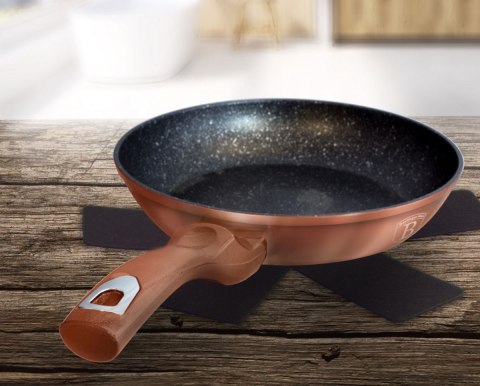 PATELNIA GRANITOWA WOK 30cm BERLINGER HAUS BH-6171 ROSE GOLD PATELNIA GRANITOWA WOK 30cm BERLINGER HAUS BH-6171 ROSE GOLD