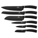 ZESTAW NOŻY BERLINGER HAUS BH-2383 BLACK SILVER