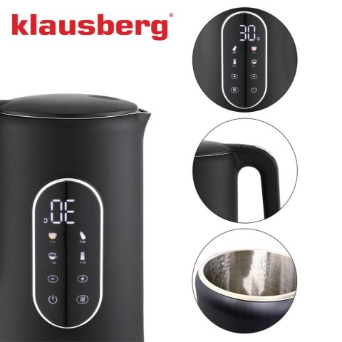 CZAJNIK ELEKTRYCZNY 1,7L KLAUSBERG KB-7891 LED REULACJA TEMPERATURY CZAJNIK ELEKTRYCZNY 1,7L KLAUSBERG KB-7891 LED REULACJA TEMPERATURY
