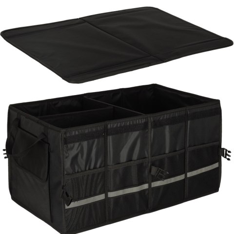 Organizer do bagażnika torba do samochodu z odblaskami 60X35X30 Organizer do bagażnika torba do samochodu z odblaskami 60X35X30