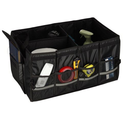 Organizer do bagażnika torba do samochodu z odblaskami 60X35X30 Organizer do bagażnika torba do samochodu z odblaskami 60X35X30