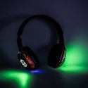 Słuchawki bezprzewodowe nauszne Bluetooth Gaming Sport czarne