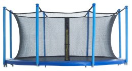 Wewnętrzna siatka ochronna na trampolinę 10ft 8 słupków 305cm