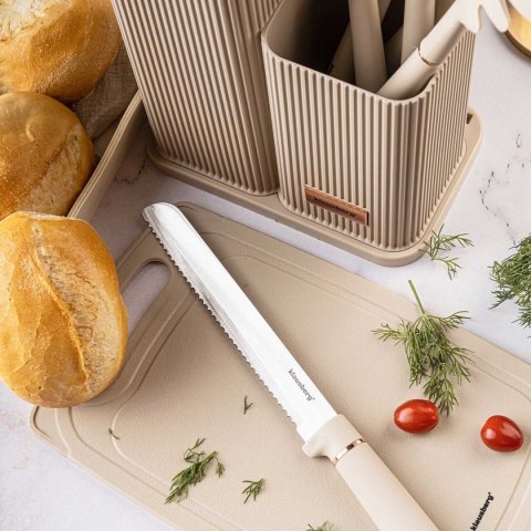 ZESTAW NOŻY I PRZYBORÓW KUCHENNYCH Z DESKĄ W STOJAKU KLAUSBERG KB-7935 ZESTAW NOŻY I PRZYBORÓW KUCHENNYCH Z DESKĄ W STOJAKU KLAUSBERG KB-7935