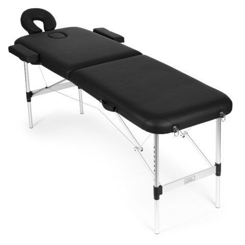 Aluminiowy stół do masażu i rehabilitacji 2-segmentowy składany w walizkę + torba ModernHome Aluminiowy stół do masażu i rehabilitacji 2-segmentowy składany w walizkę + torba ModernHome